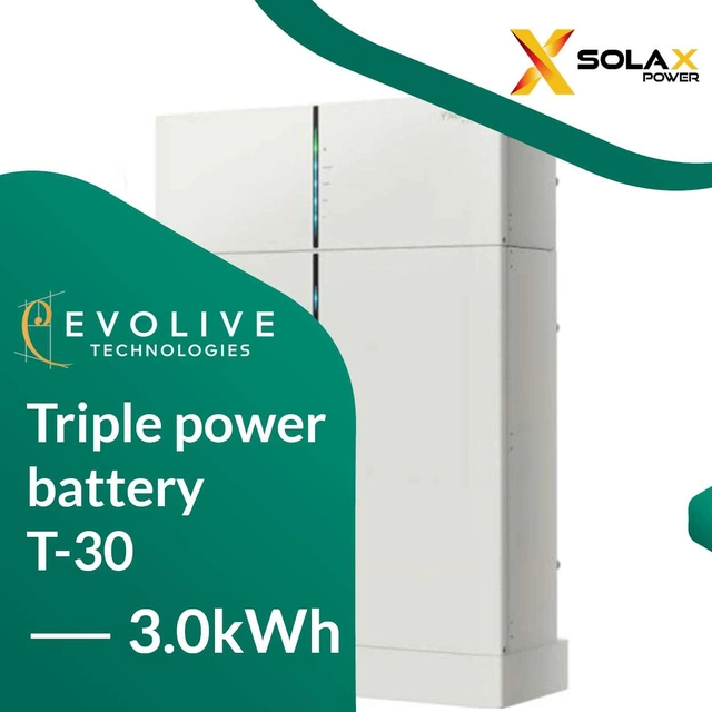 Aku T30 - 3,0 KW Solax