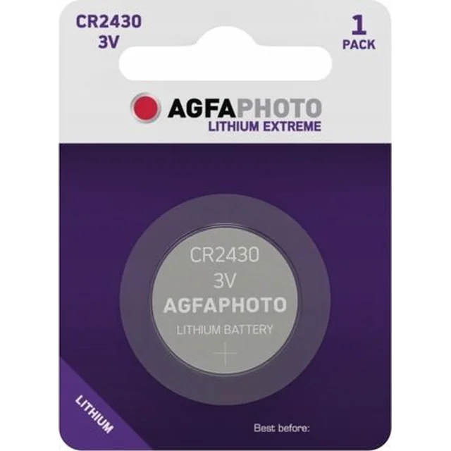 Акумулятор Agfa CR2430 1 шт.