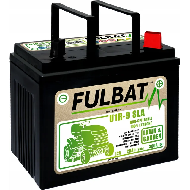 Akumulator Bateria Do Traktorka Fulbat U1R-9 Garden 12V 28Ah 300A P+ Sla/Agm 550902 - 