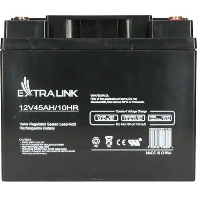 Акумулятор ExtraLink AGM 12V 45AH