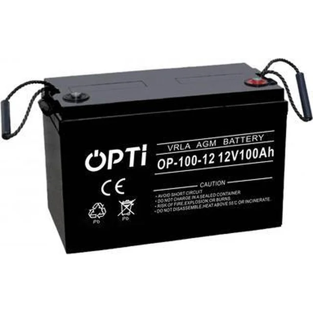 Акумулятор Opti 12V/100AH-OPTI