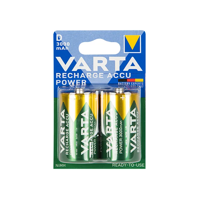 Akumulator  R20 Ni-MH D 3000mAh VARTA