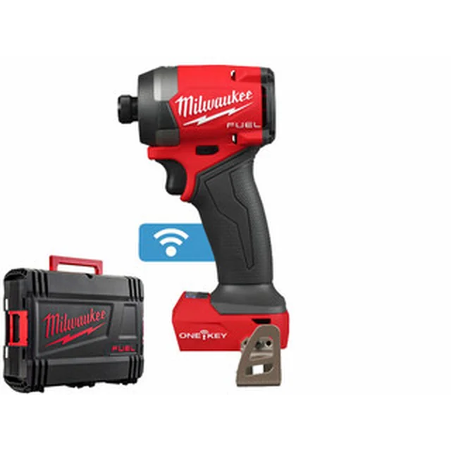 Акумулаторен ударен винтоверт Milwaukee M18ONEID3-0X с държач за битове 18 V | 226 Nm | 1/4 битове | Карбон без четки | Без батерия и зарядно | В случай на тежък режим