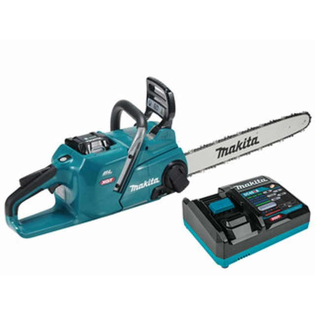 Акумуляторна бензопила Makita UC017GT101 40 V | 450 мм | Карбонова безщітка | 1 x 5 Ач акумулятор + зарядний пристрій | В картонній коробці