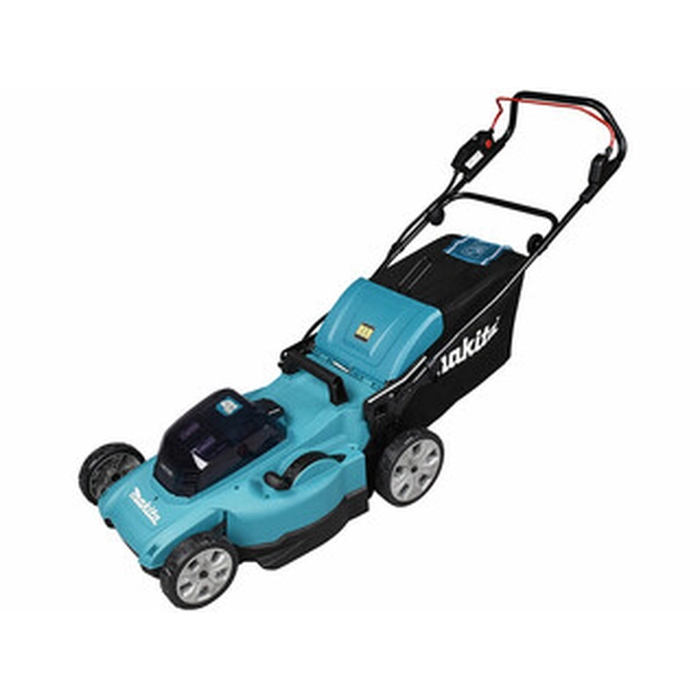 Акумулаторна косачка Makita DLM480Z 2 x 18 V | 480 mm | 800 m² | Карбон без четки | Без батерия и зарядно