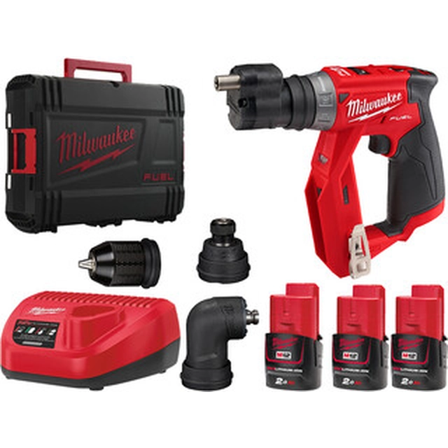 Akumulátorová multifunkčná vŕtačka Milwaukee M12FDDXKIT-203X