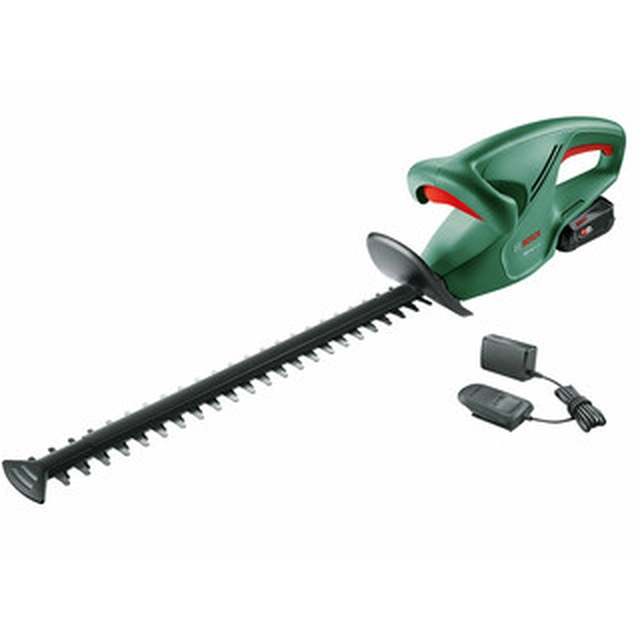 Akumulátorové nožnice na živý plot Bosch EasyHedgeCut 18-45 18 V | 450 mm | Uhlíková kefa | 1 x 2 Ah batéria + nabíjačka