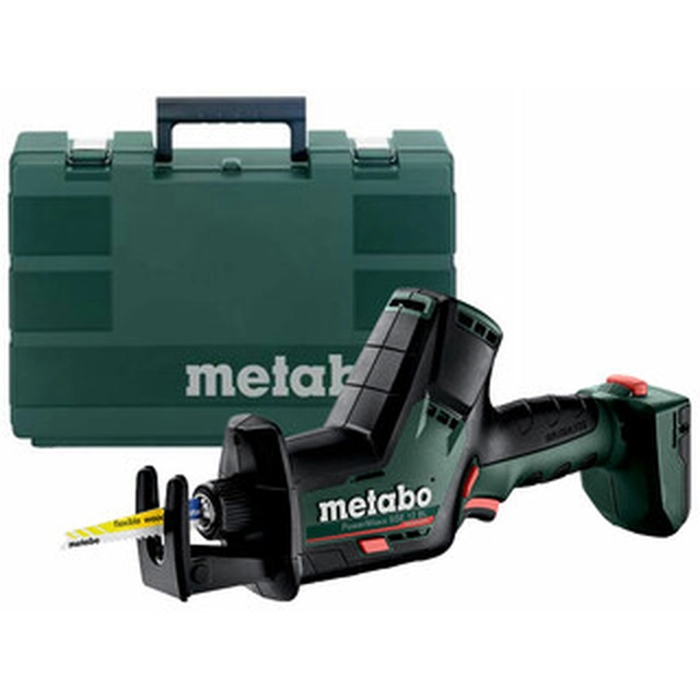 Akumulatorowa piła do metalu Metabo PowerMaxx SSE 12 BL 12 V | 50 mm | Bezszczotkowy węglowy | Bez akumulatora i ładowarki | W walizce