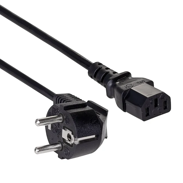 Akyga power cable AK-PC-01A CCA CEE 7/7 / IEC C13 1.5 m