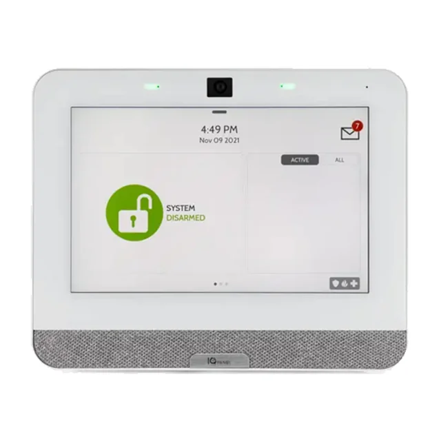 Alarma antirrobo inalámbrica, PowerG 868 MHz, pantalla táctil, capacidad SmartHome - DSC IQP4015