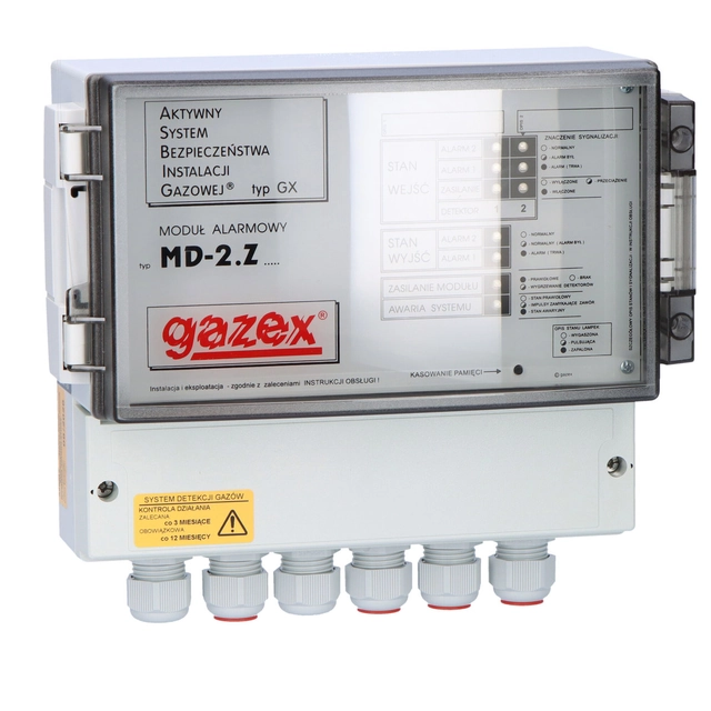 Alarmni modul MD-2.Z 2 in., moč230V, 1 izhod na ventil