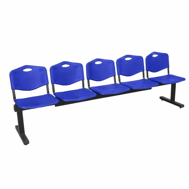 Albatan P&amp;C AI5ESAZ Blue Waiting Room Bench