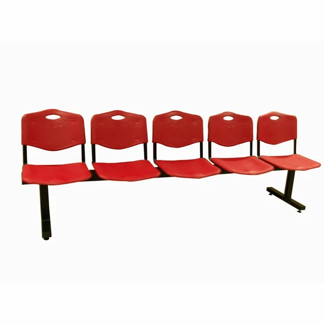 Albatana P&C 3625-8435501006831 Red Waiting Room Bench