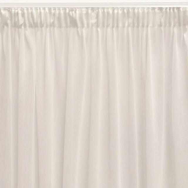 Alexandra Curtain House Living Lisboa White 300 x 270 x 1 cm Transparent