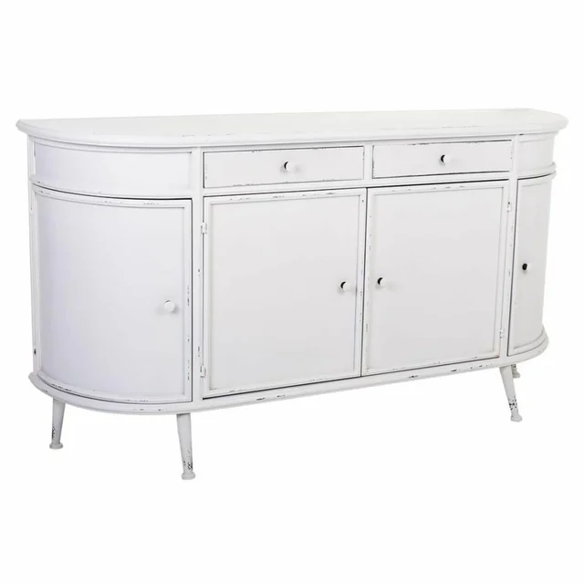 Alexandra House Living Buffet en fer blanc 40 x 80 x 150 cm