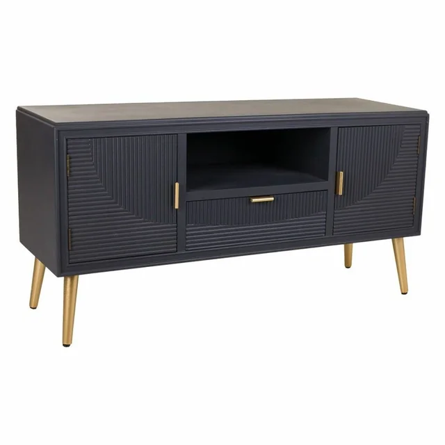 Alexandra House Living buffet Gold Gris foncé 40 x 61 x 121 cm