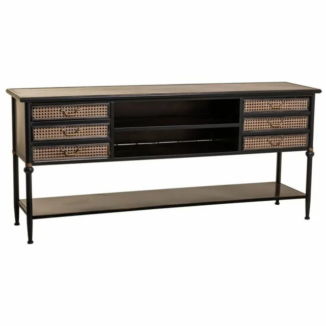 Alexandra House Living Buffet Marrom Metal 45 x 80 x 180 cm