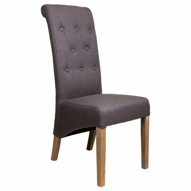 Alexandra House Living Dining Chair Cinza 58 x 107 x 44 cm