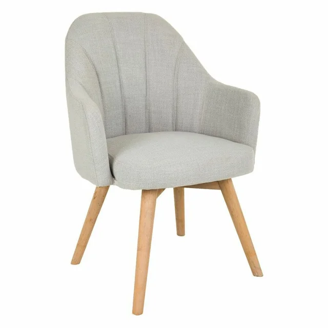 Alexandra House Living Dining Chair Grey 100 % poliester 45 x 90 x 55 cm