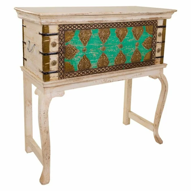 Alexandra House Living Mango Wood Chest 41 x 90 x 90 cm