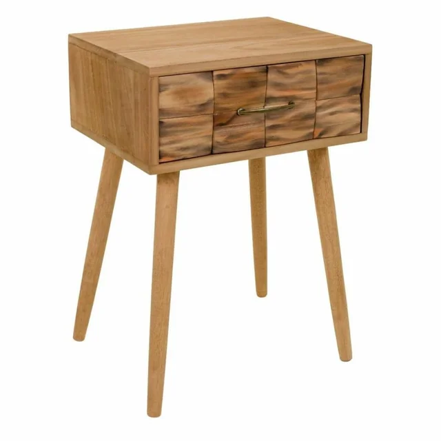 Alexandra House Living Table de Chevet Naturel 63 x 38 x 44 cm