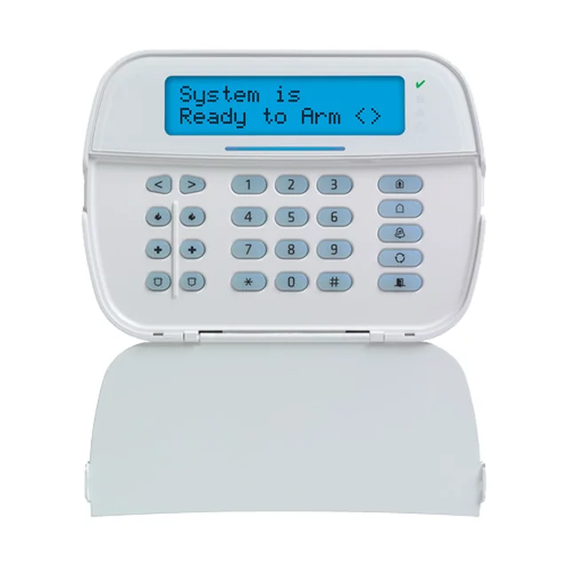 Alfanumerická LCD klávesnica, bezdrôtová, 128 zóny, bezdotyková čítačka, PRO SERIES - DSC HS2LCDWFPRO8EE3