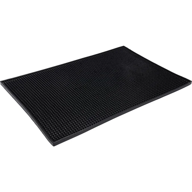 ALFOMBRA DE BAR, ALMOHADILLA DE BARTMAN 46 x 31 x 1 CM NEGRO YATO | YG-07101