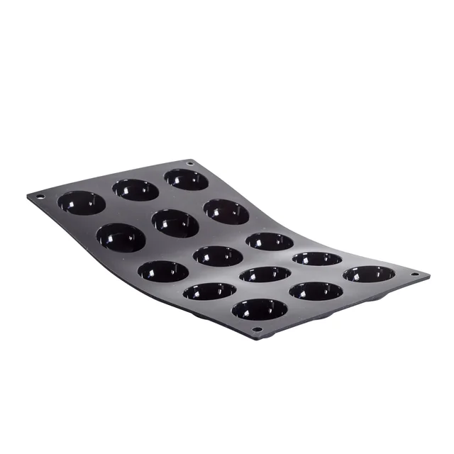 Alfombrilla de silicona Moul'Flex para galletas - hemisferios