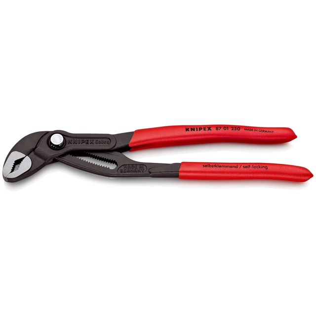 Alicate de tubo ajustável KNIPEX Cobra de nova geração