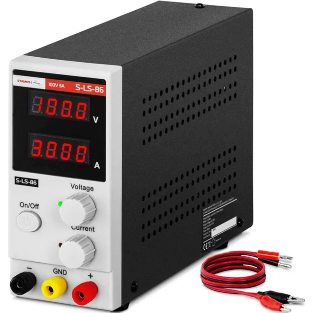 Alimentation réglable du laboratoire de service 0-100 V 0-3 A 300 W