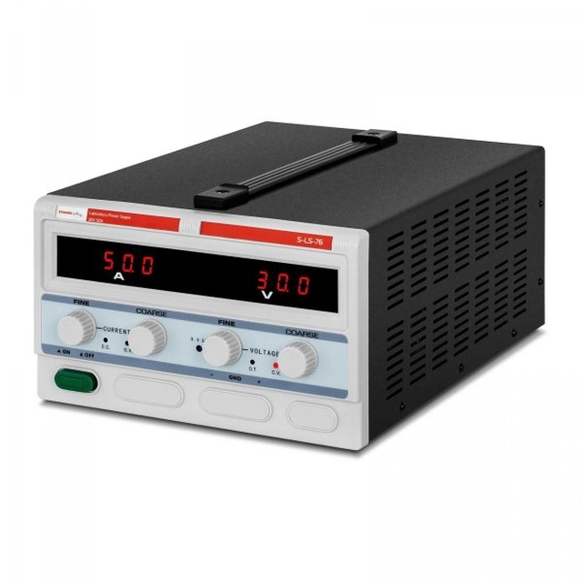 Alimentatore da laboratorio S-LS-76 - 0-30 V - 0-50 A DC STAMOS 10021167 S-LS-76