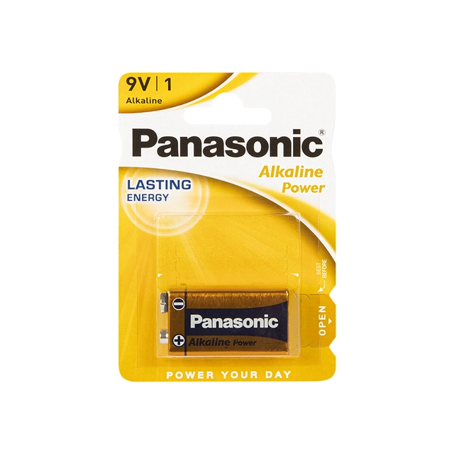 Alkalibatterie 9V 6LR61 Panasonic 1 Stück