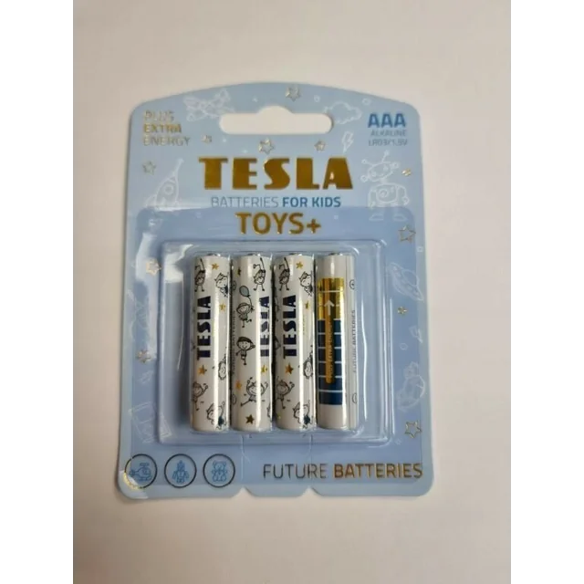 Αλκαλική μπαταρία Tesla TESLA R3 (AAA) TOYS+ BOY [4x120] 4 τεμ.