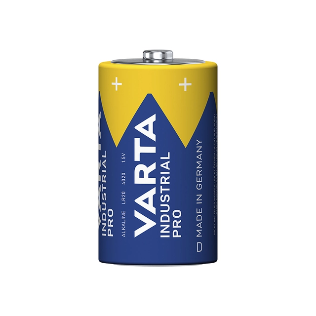 Alkaliskt batteri D LR20 Varta INDUSTRI