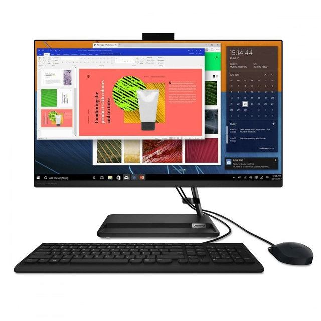 Alles in einem Lenovo Ideacenter 3 27ALC6 Ryzen 7 5700U 27&quot; 512 GB-SSD 16 GB RAM Azerty Französisch