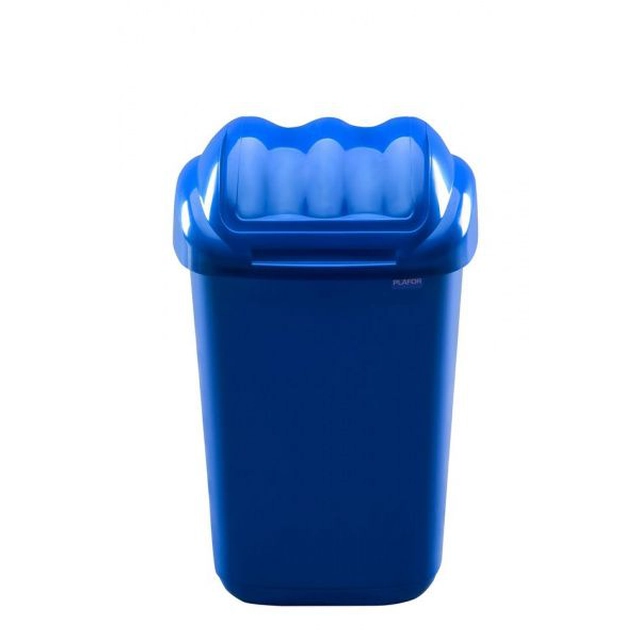 AllServices Plastic waste bin 30 l - blue