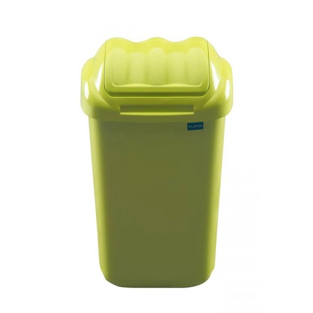 AllServices Plastic waste bin 30 l - green
