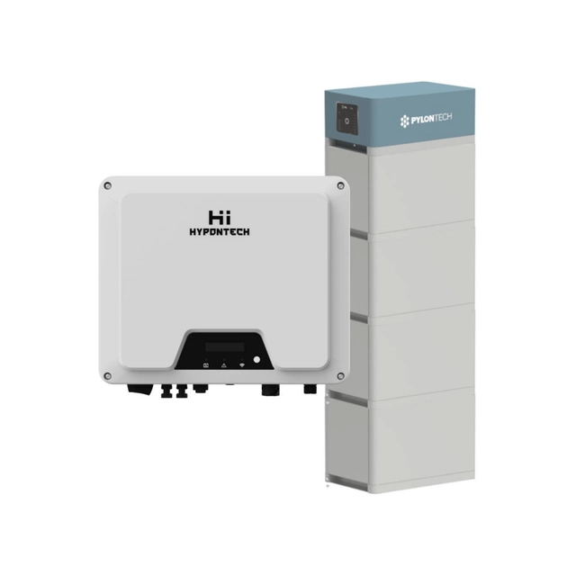 Almacenamiento de energía Pylontech H2 14.2 kWh Hypontech HHT 5 kW 3F