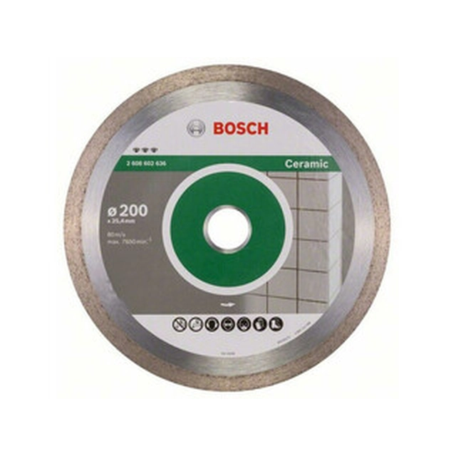 Алмазний відрізний диск Bosch Best for Ceramic 200 x 25,4 мм