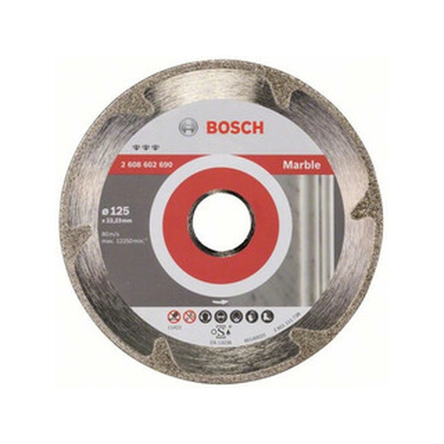 Алмазний відрізний диск Bosch Best for Marble 125 x 22,23 мм