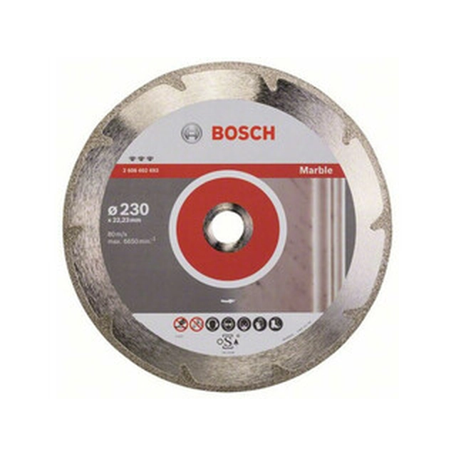 Алмазний відрізний диск Bosch Best for Marble 230 x 22,23 мм