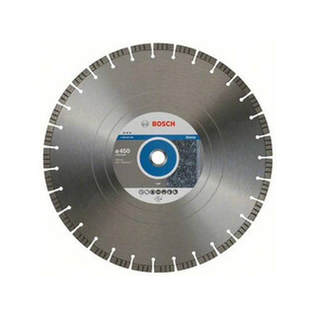 Алмазний відрізний диск Bosch Best for Stone 450 x 25,4 мм