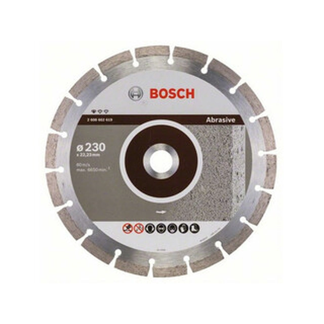 Алмазний відрізний диск Bosch Professional for Abrasive 230 x 22,23 мм