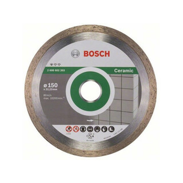 Алмазний відрізний диск Bosch Professional for Ceramic 150 x 22,23 мм