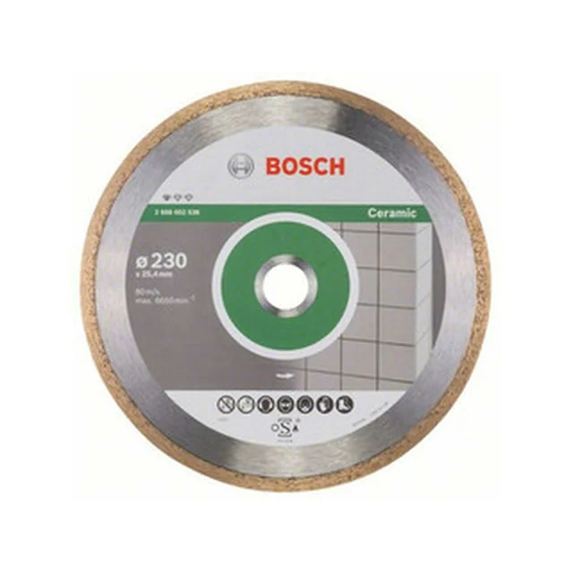 Алмазний відрізний диск Bosch Professional for Ceramic 230 x 25,4 мм