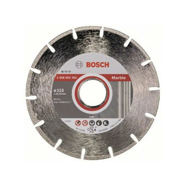 Алмазний відрізний диск Bosch Professional for Marble 115 x 22,23 мм