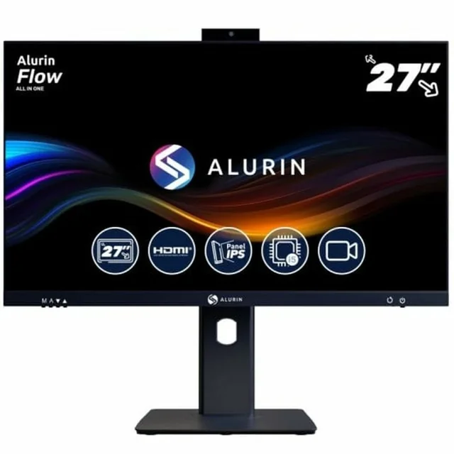 Alt i én Alurin Flow 27&quot; Intel Core i5-1240 16 GB RAM 1 TB SSD