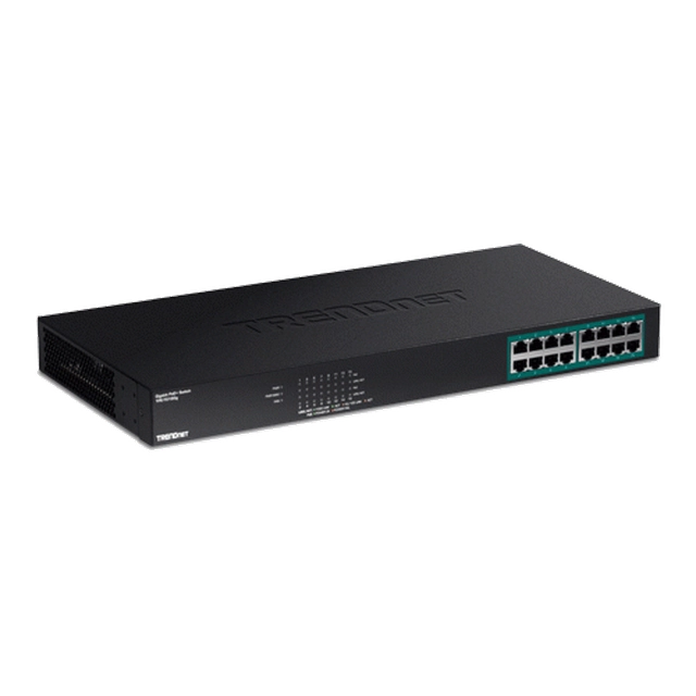 Alternar 16 portas Gigabit PoE+246W-TRENDnet TPE-TG160G