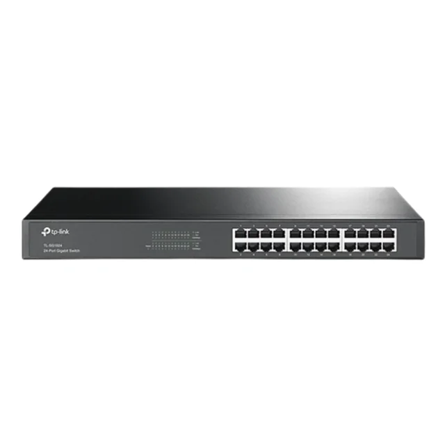 Alternar canais gigabit configuráveis ​​24 TP-Link TL-SG1024