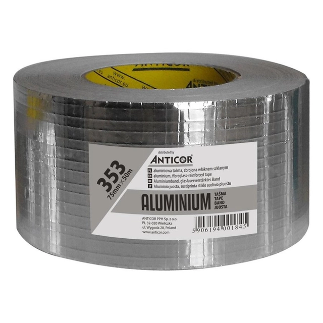 Alumiiniumlint Aluminio 353, 75 mm x 50 m